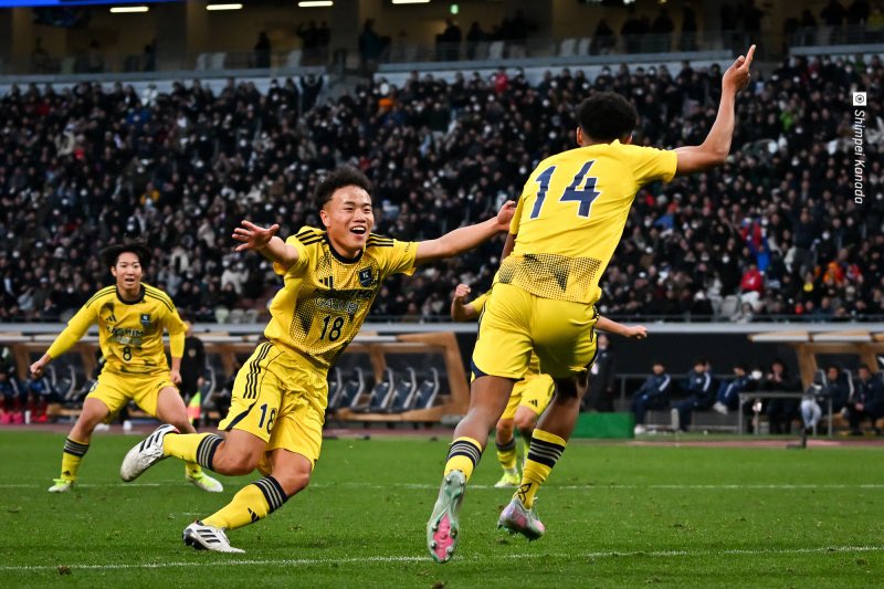 鹿島学園 得点シーン